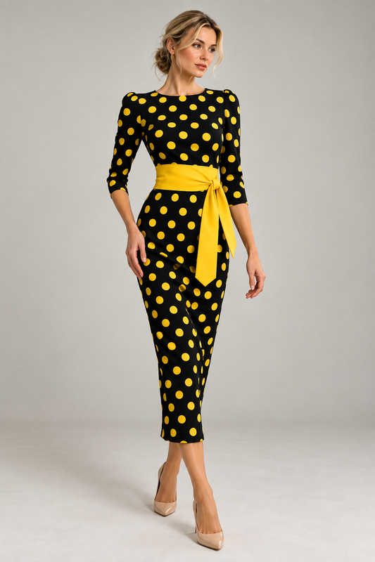 POLKAD - PRETO/AMARELO
